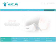 Tablet Screenshot of huzurdis.com